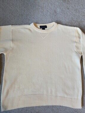 Vintage Light Yellow Sweater Size L
